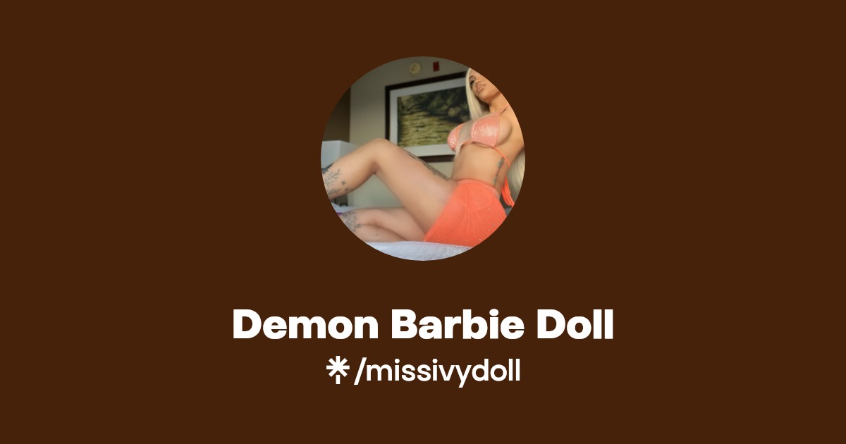 Demon Barbie Doll - Find Demon Barbie Doll Onlyfans - Linktree
