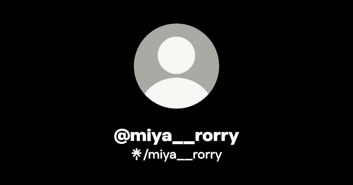 miya__rorry - Find @miya__rorry Onlyfans - Linktree