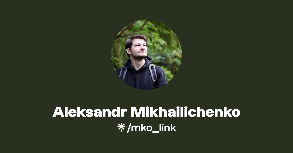 mko_link | Instagram, Facebook | Linktree