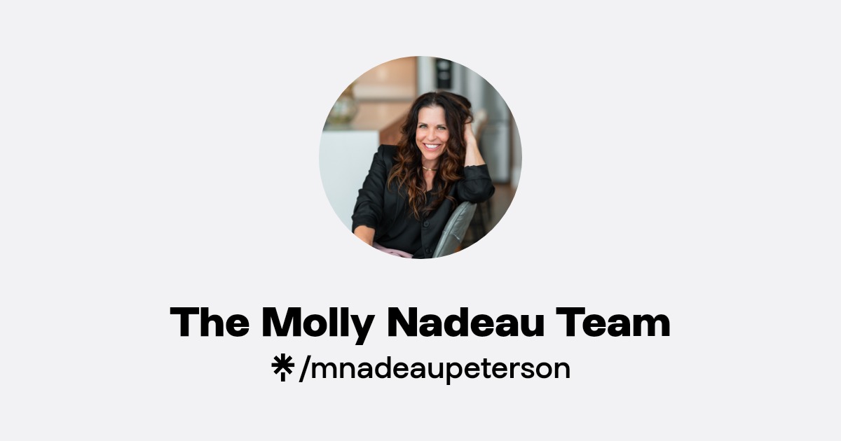 Molly Nadeau Mortgage Team Instagram, Facebook Linktree