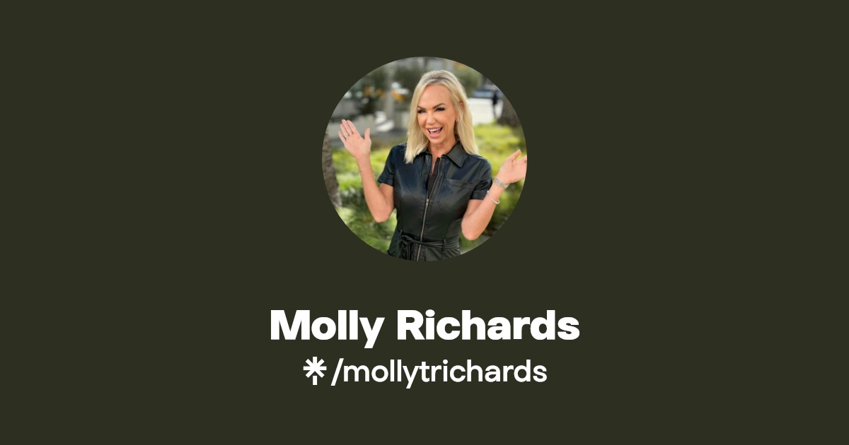 Molly Richards | Instagram, Facebook | Linktree