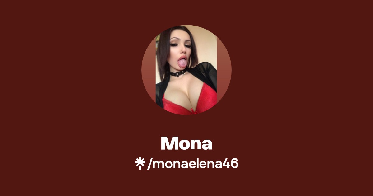 Mona - Find Mona Onlyfans - Linktree
