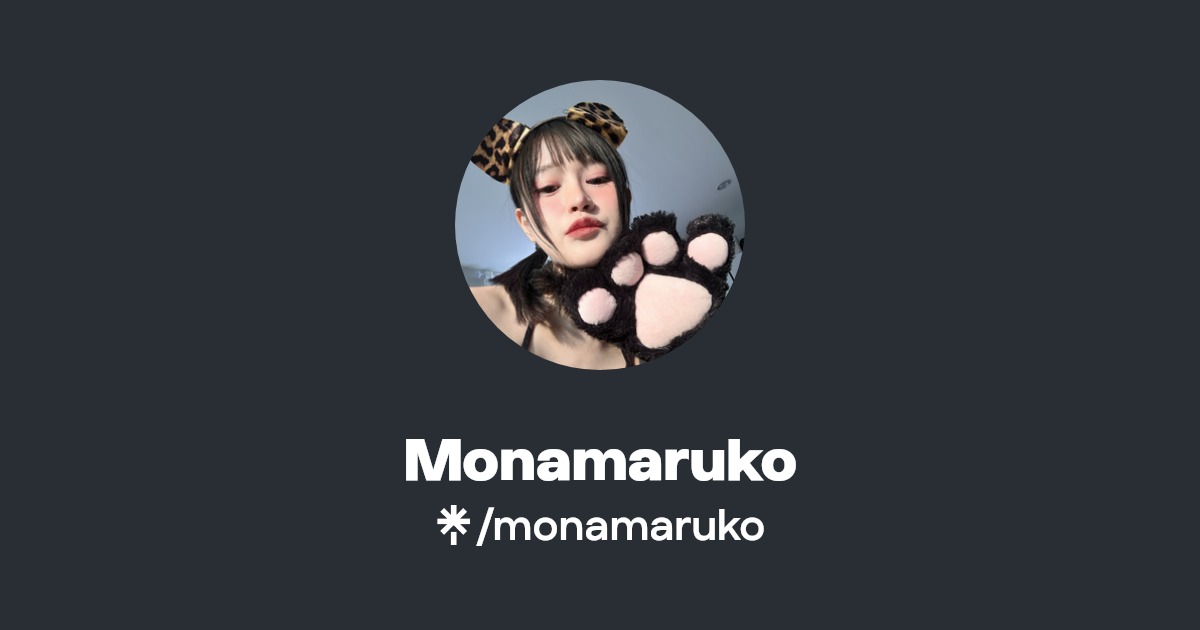 Monamaruko - Find Monamaruko Onlyfans - Linktree