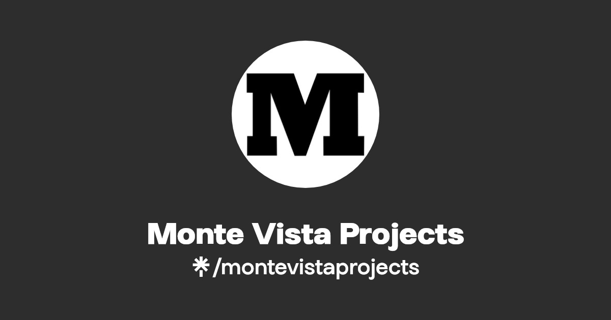 Monte Vista Projects Instagram, Facebook Linktree
