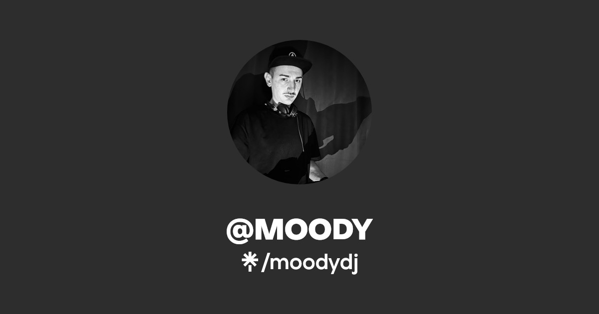 MOODY Instagram, TikTok Linktree
