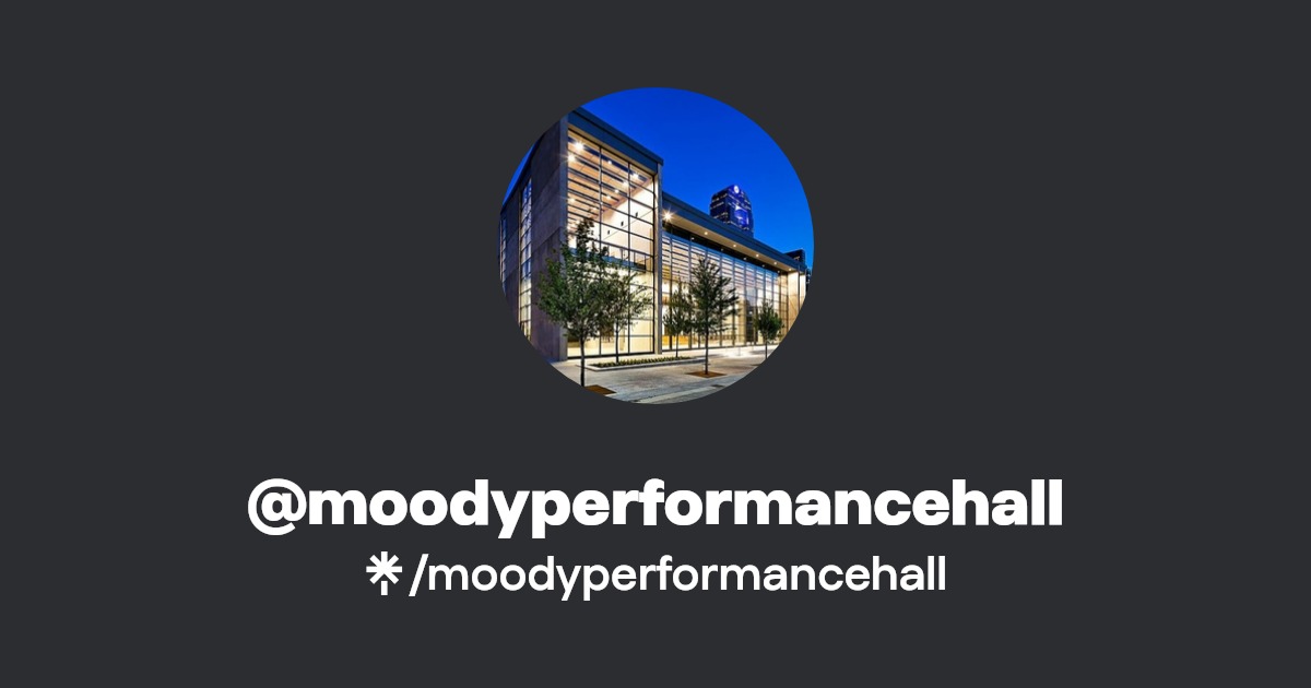 moodyperformancehall Linktree