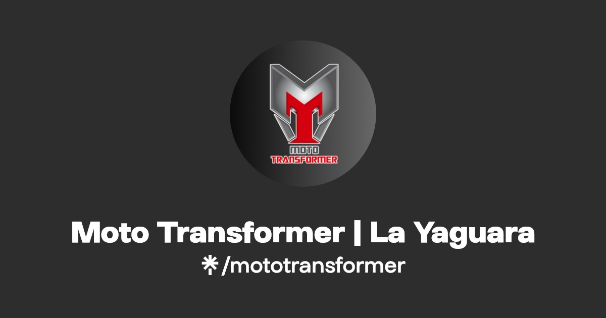 Moto Transformer La Yaguara Linktree