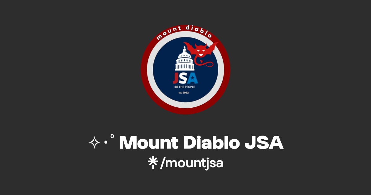 ･ﾟMount Diablo JSA Listen on Spotify Linktree