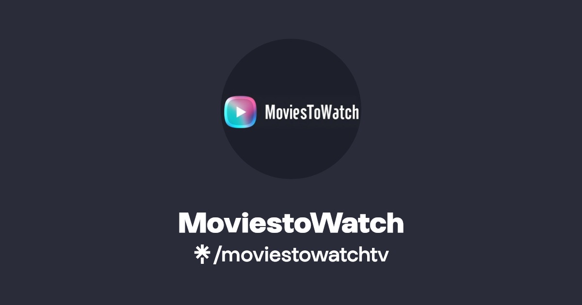 MoviestoWatch Linktree