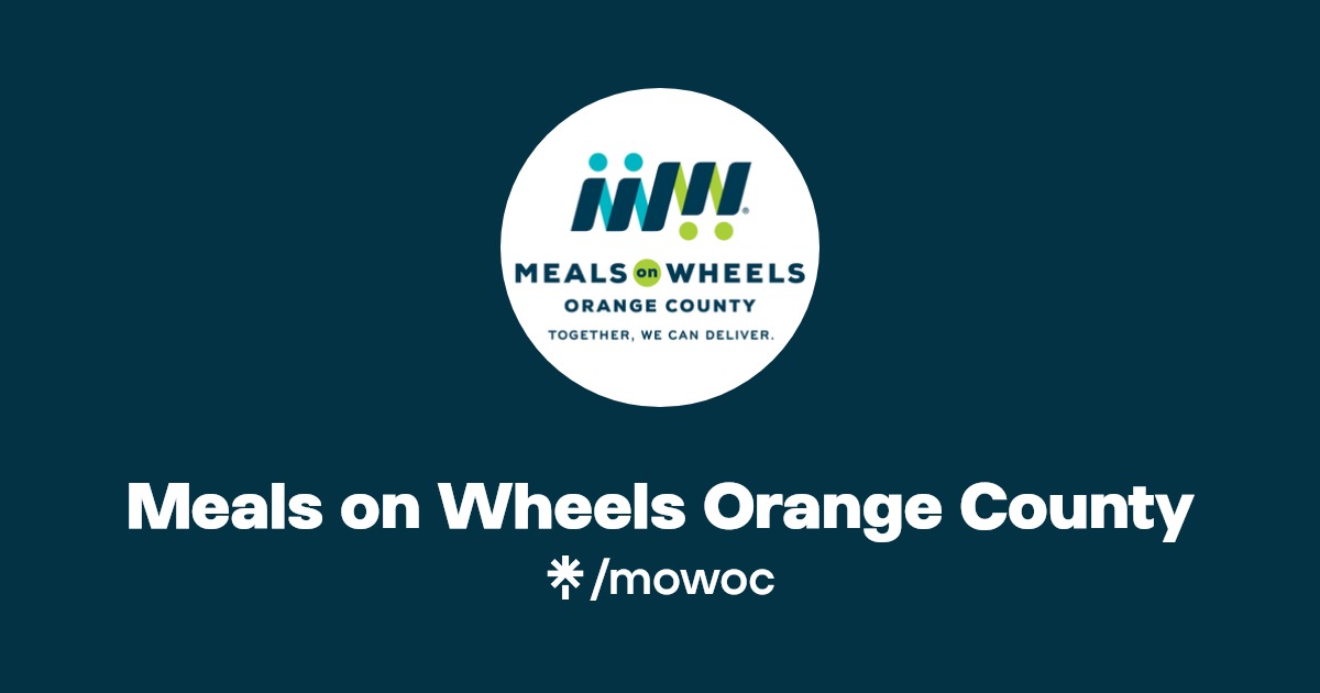Meals on Wheels Orange County Instagram, Facebook Linktree