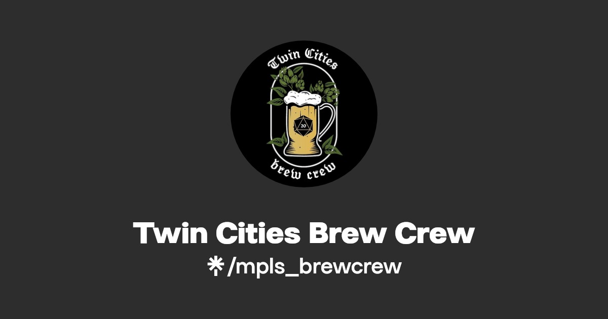 Twin Cities Brew Crew Instagram, Facebook Linktree