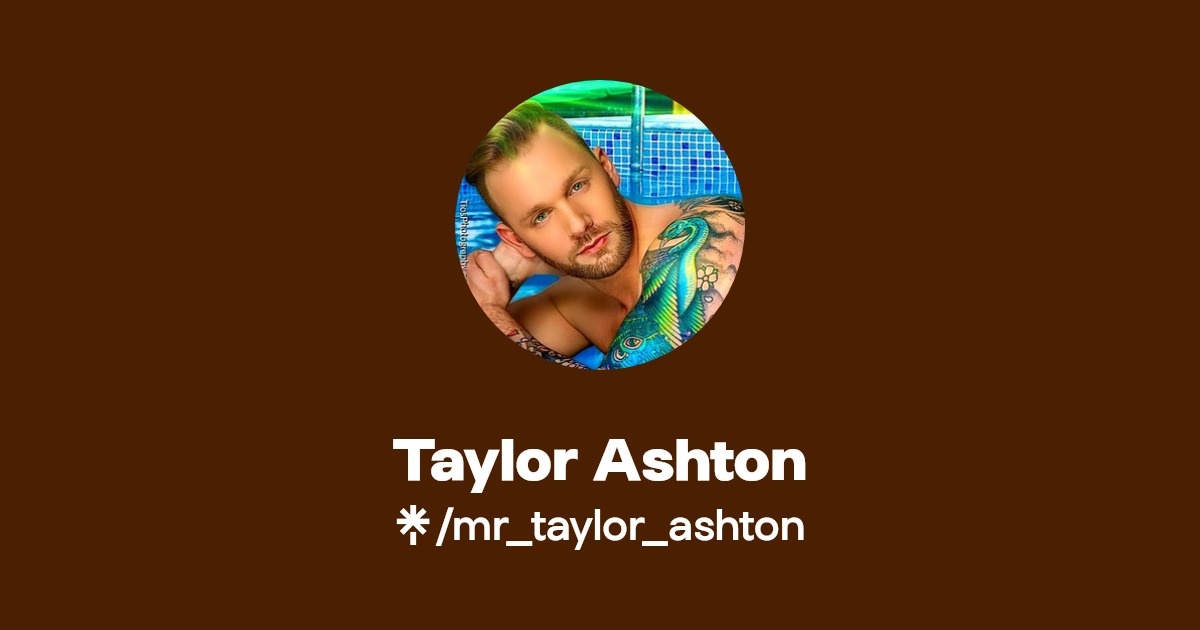 Taylor Ashton - Find Taylor Ashton Onlyfans - Linktree