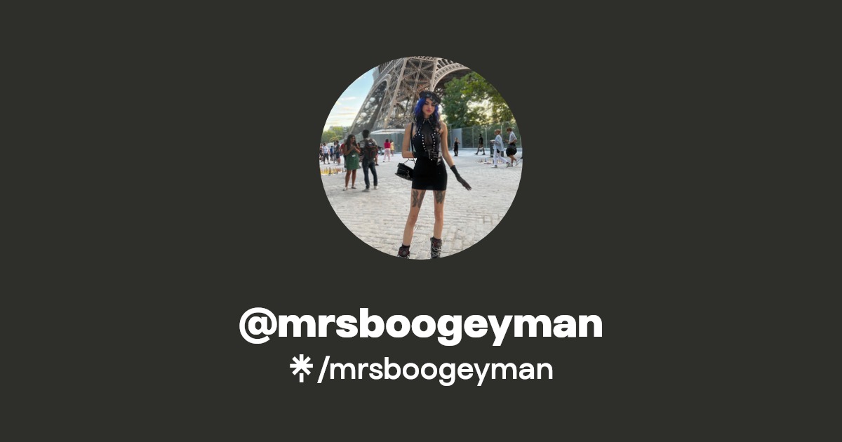 mrsboogeyman - Find @mrsboogeyman Onlyfans - Linktree