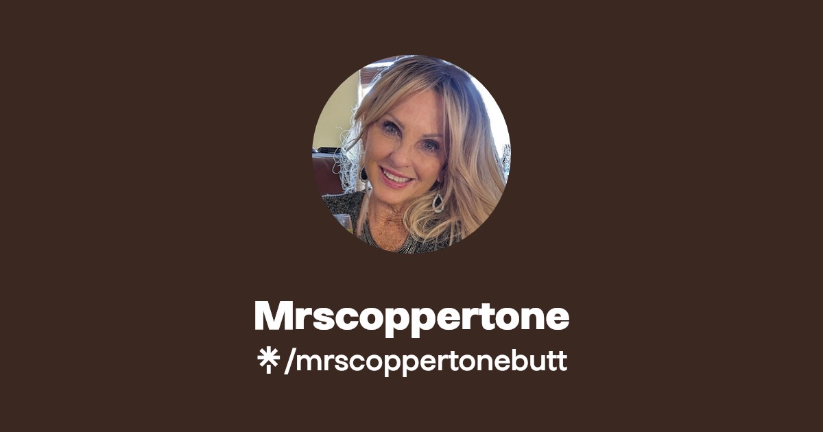 Mrscoppertone - Find Mrscoppertone Onlyfans - Linktree