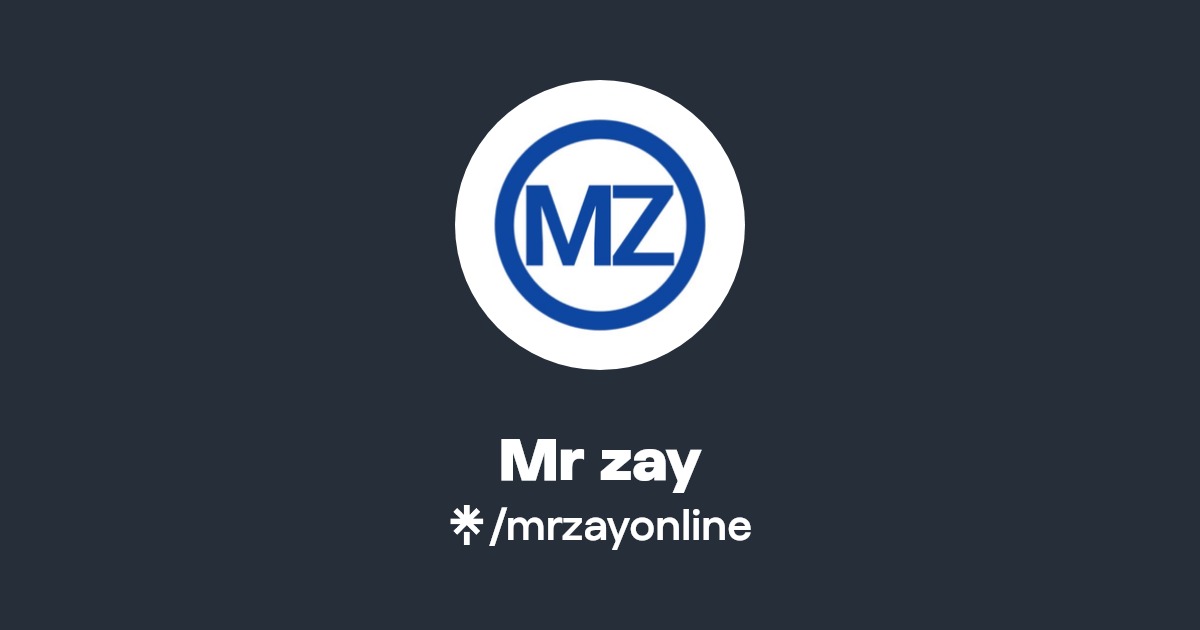 Mr zay Instagram, TikTok Linktree