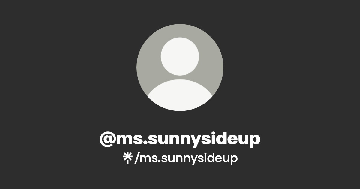 ms.sunnysideup - Find @ms.sunnysideup Onlyfans - Linktree