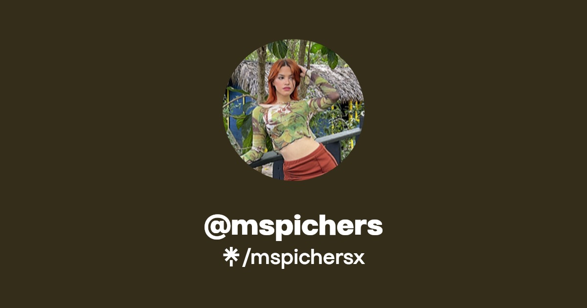 @mspichers - Find @mspichers Onlyfans - Linktree