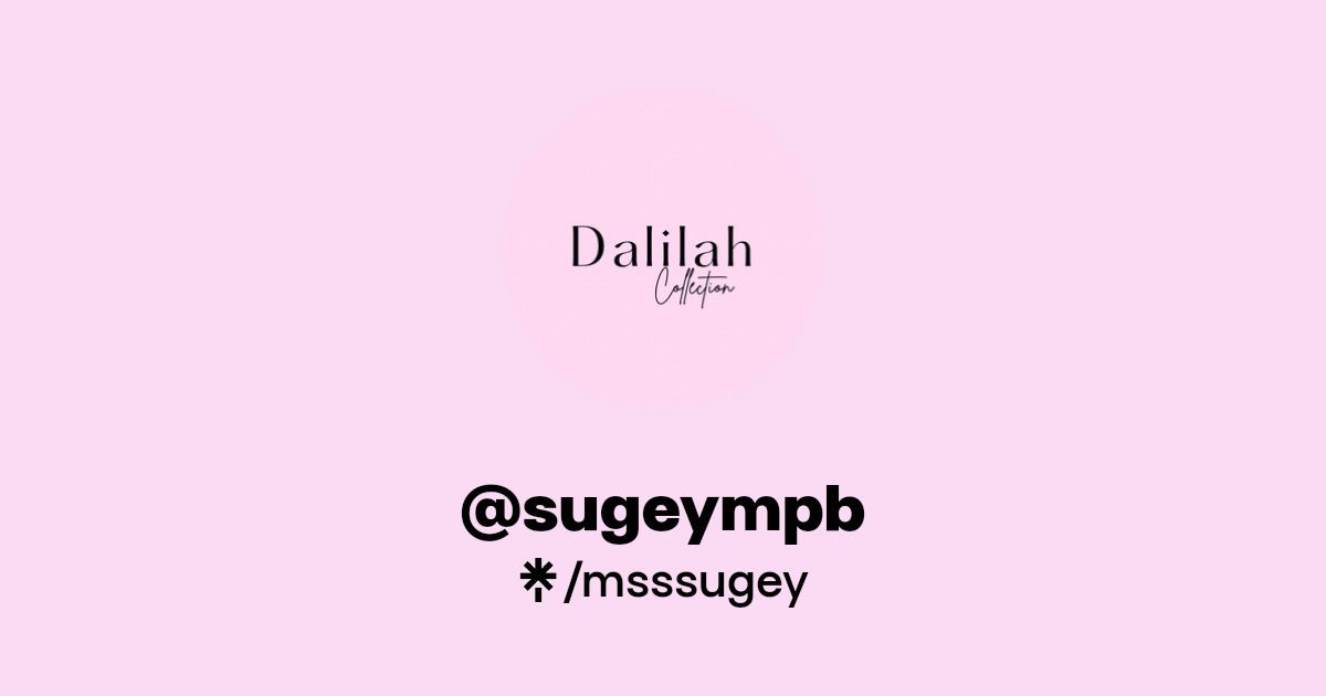 @sugeympb | Linktree