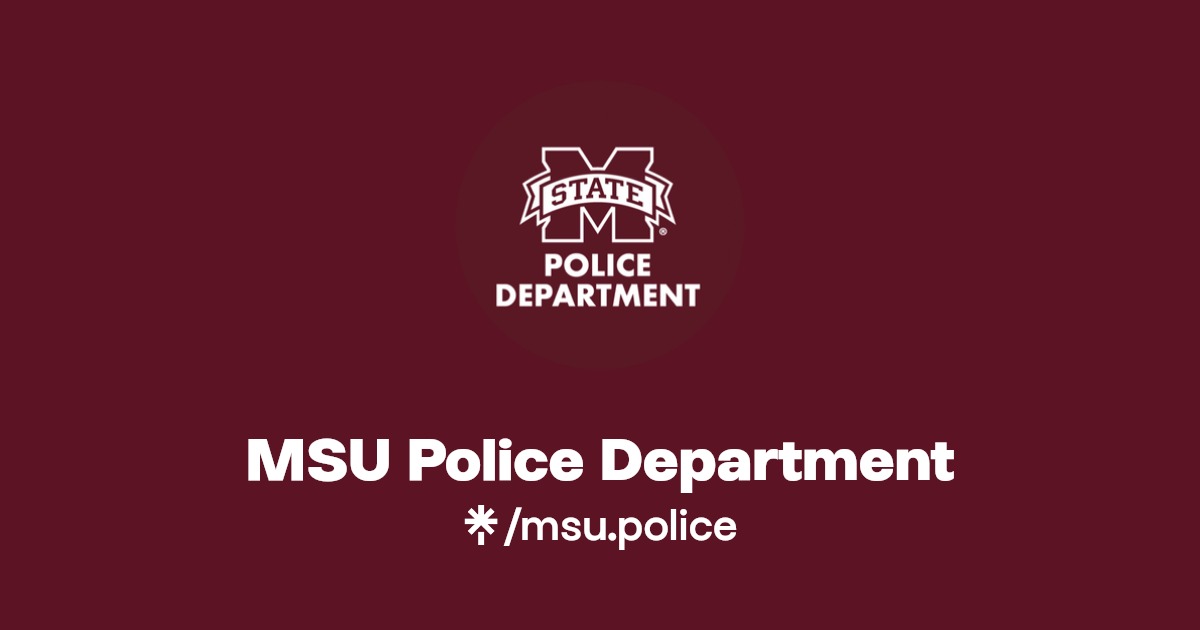 MSU Police Department Twitter, Facebook Linktree