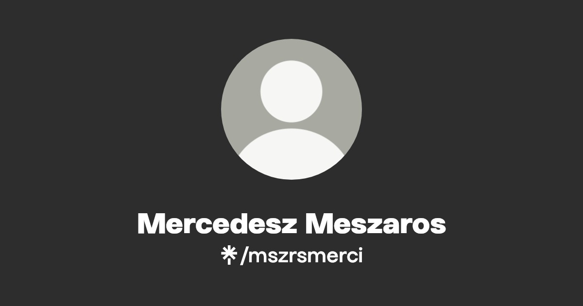 Mercedesz Meszaros - Find Mercedesz Meszaros Onlyfans - Linktree