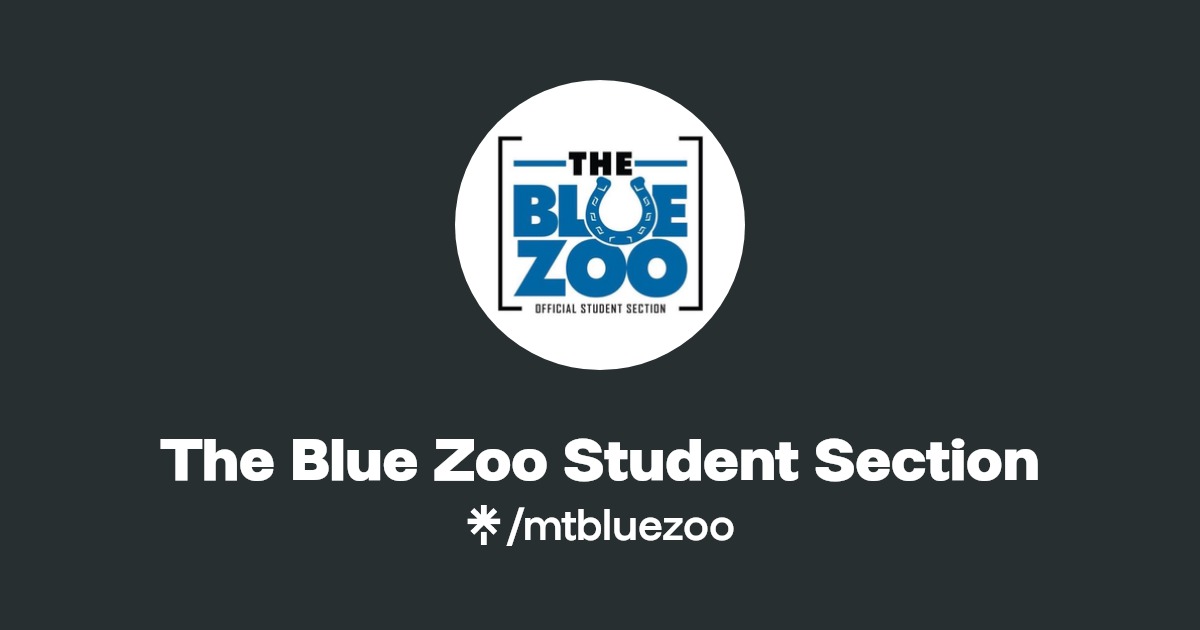 The Blue Zoo Social Media Twitter, Instagram, Facebook Linktree
