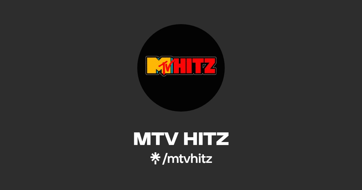 MTV HITZ Instagram, Facebook, TikTok Linktree