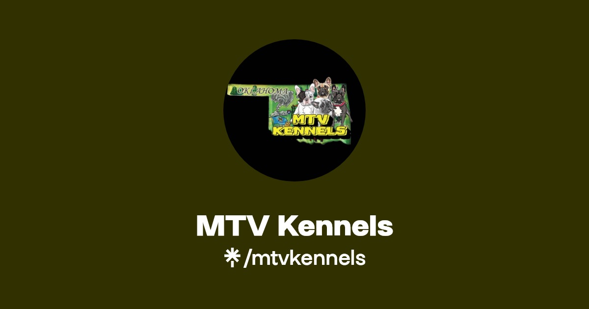 MTV Kennels Facebook Linktree