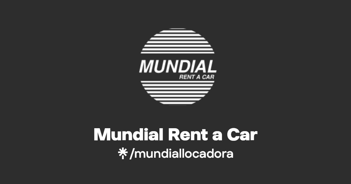 Mundial Rent a Car Linktree