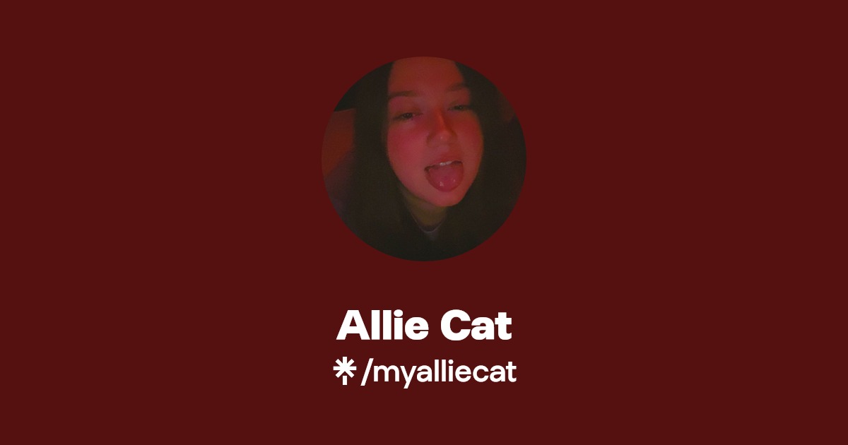 Allie Cat - Find Allie Cat Onlyfans - Linktree