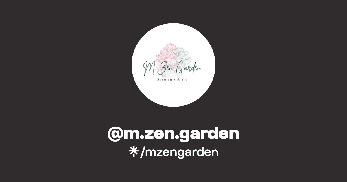 m.zen.garden Linktree