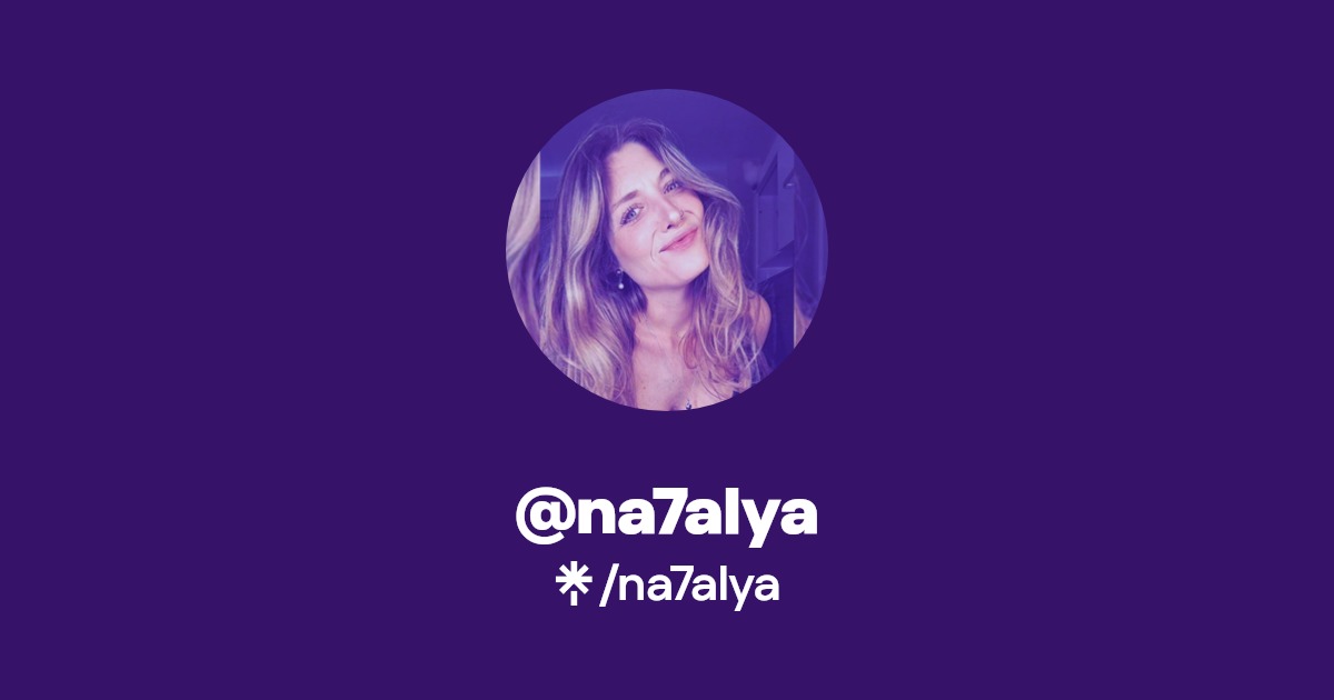 na7alya - Find @na7alya Onlyfans - Linktree