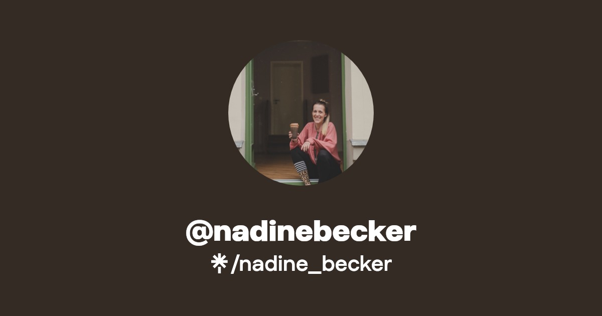 nadine_becker Instagram Linktree