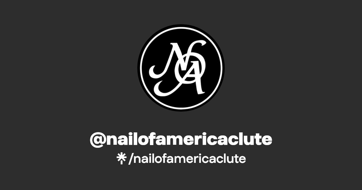 nailofamericaclute Twitter, Instagram Linktree