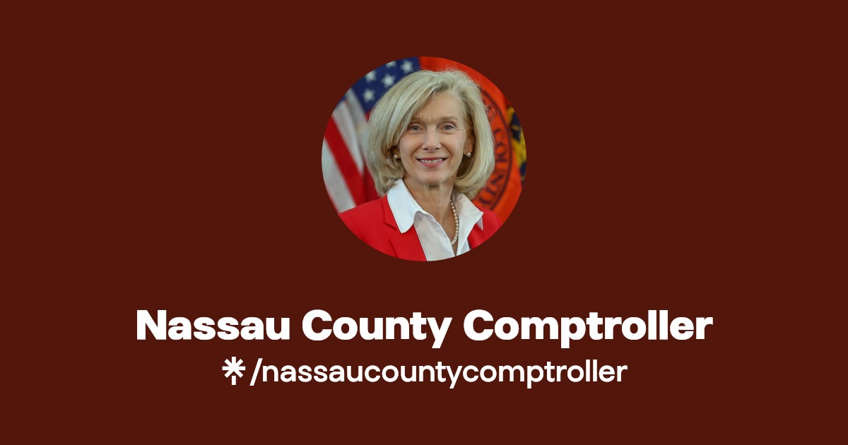 Nassau County Comptroller Instagram, Facebook Linktree