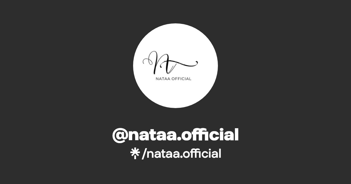 nataa.official | TikTok | Linktree
