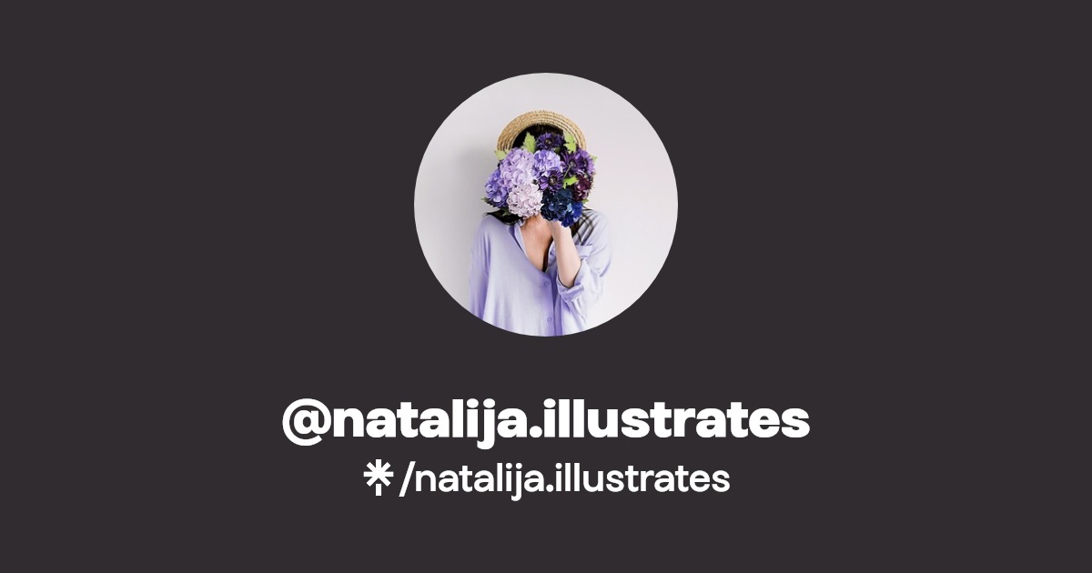 natalija.illustrates | Instagram, Facebook | Linktree