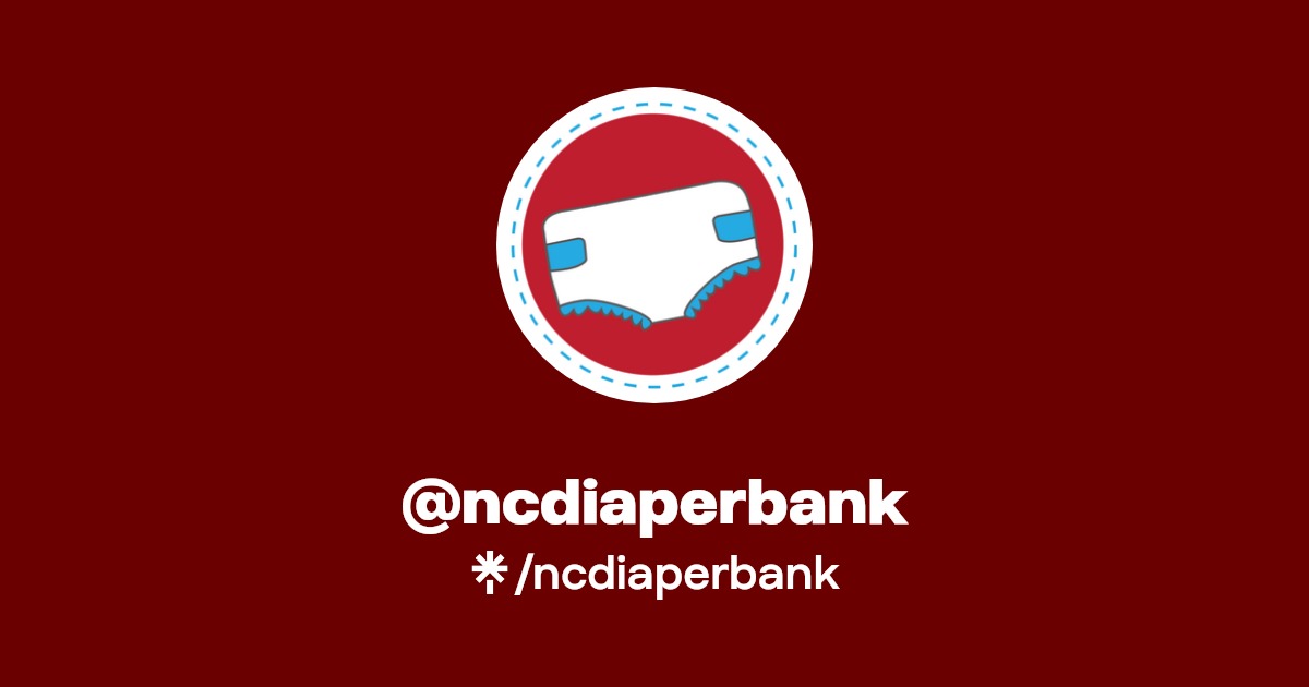 ncdiaperbank Instagram, Facebook Linktree
