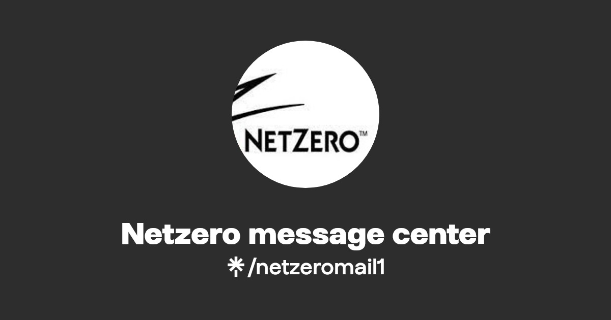 Netzero message center Linktree