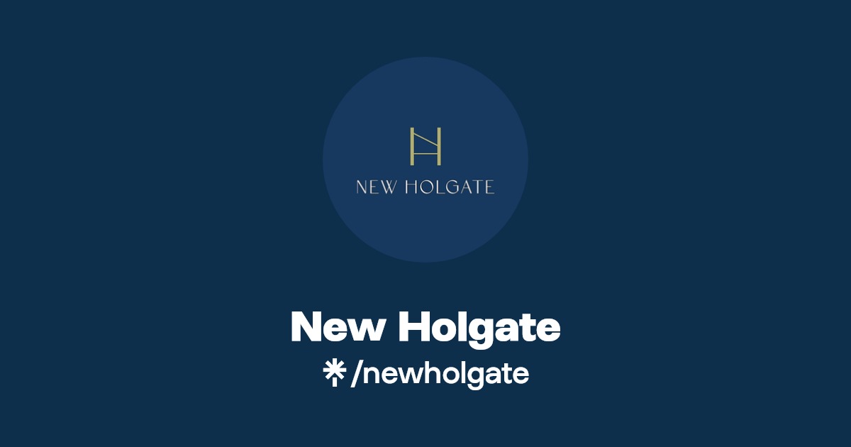 New Holgate Instagram, Facebook Linktree