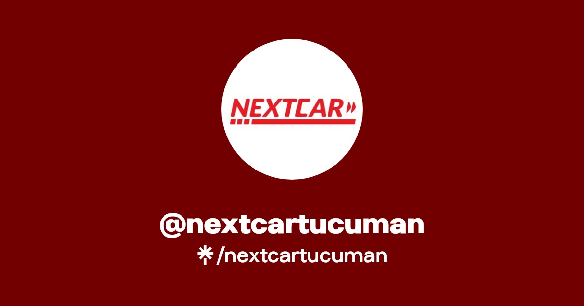 nextcartucuman Instagram, Facebook, TikTok Linktree