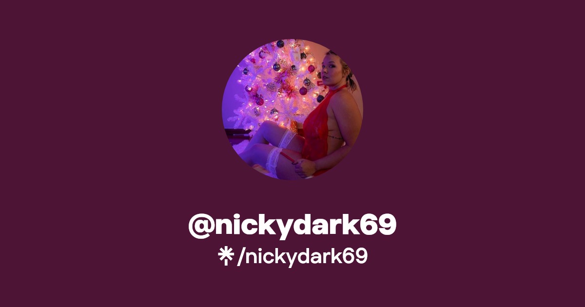 nickydark69 - Find @nickydark69 Onlyfans - Linktree