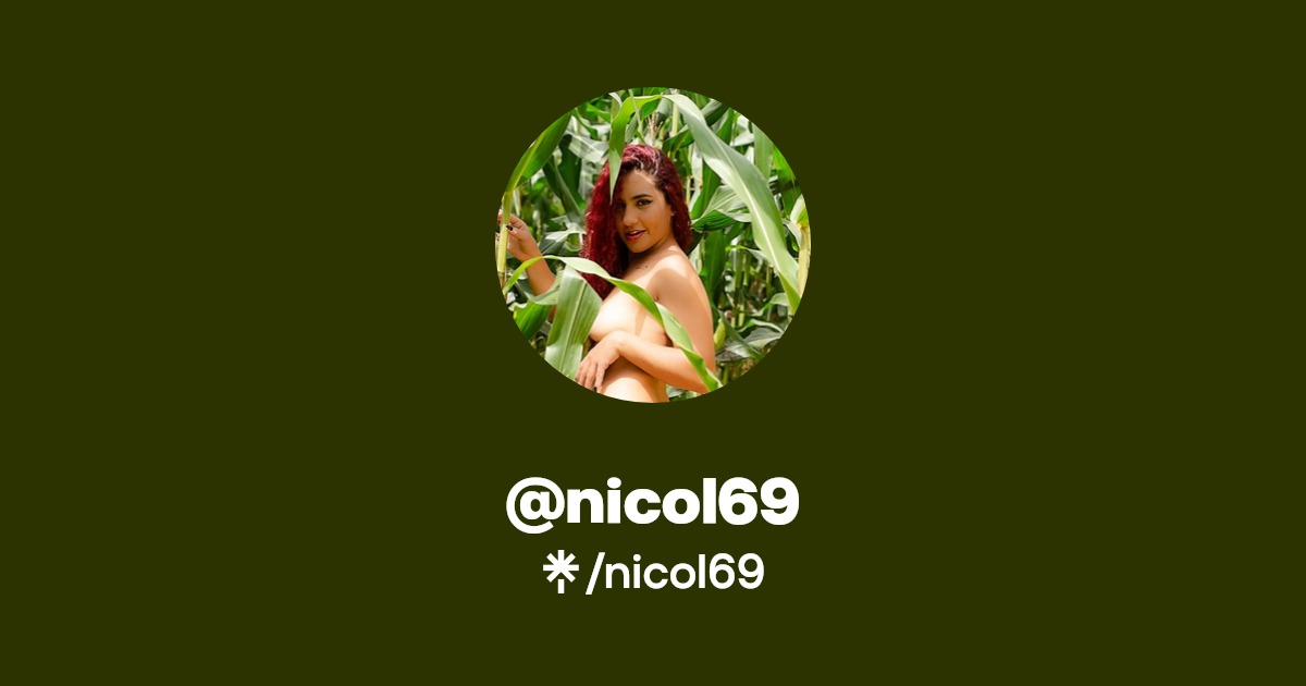 nicol69 - Find @nicol69 Onlyfans - Linktree
