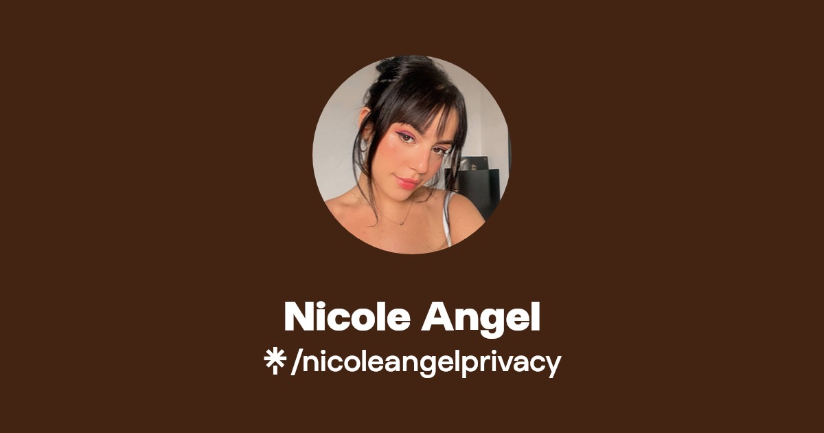 Nicole Angel | Linktree