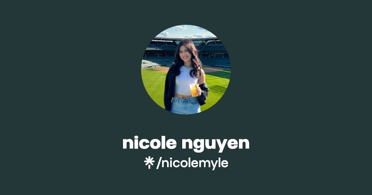nicole nguyen | Instagram, TikTok, Twitch | Linktree