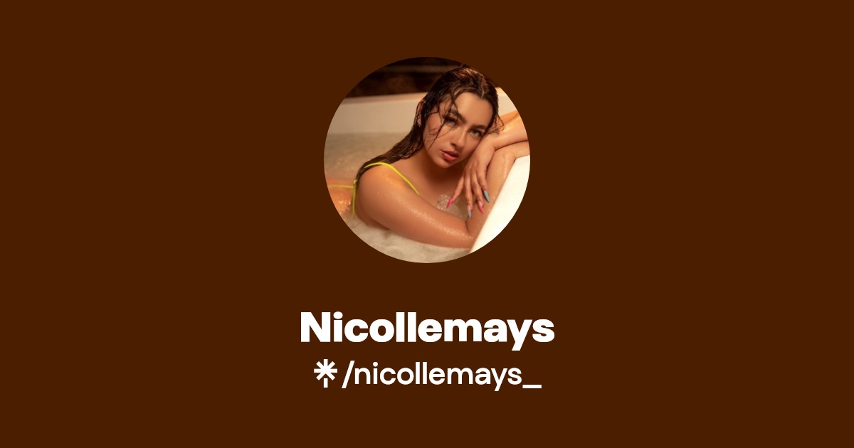 Nicollemays - Find Nicollemays Onlyfans - Linktree