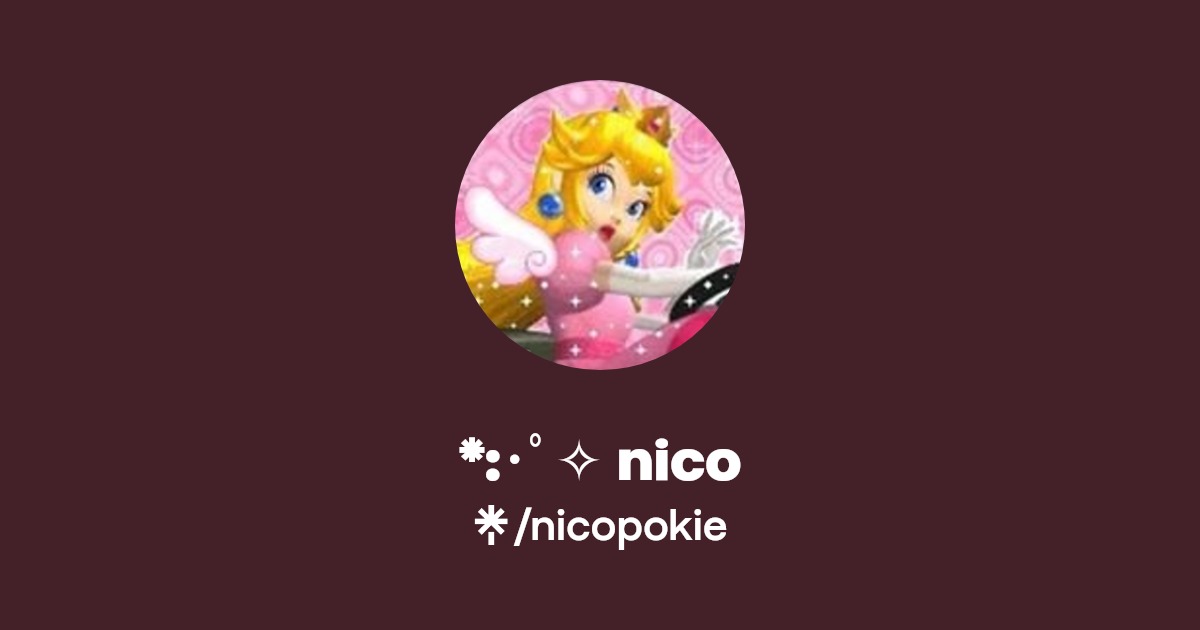 ﾟ nico | Instagram, TikTok | Linktree