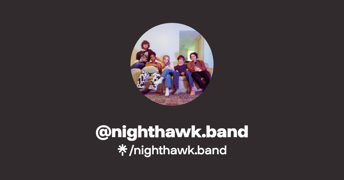 nighthawk.band Instagram Linktree