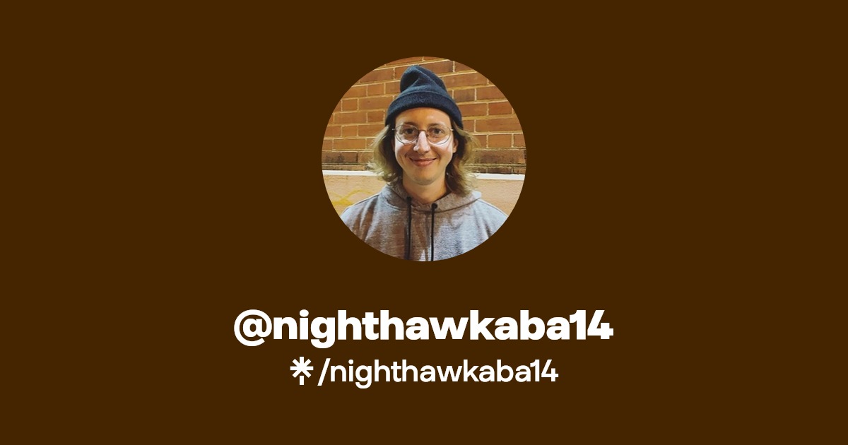 nighthawkaba14 Instagram, TikTok, Twitch Linktree