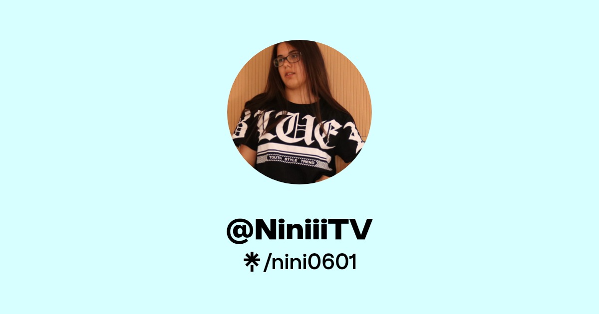 @NiniiiTV - Find @NiniiiTV Onlyfans - Linktree