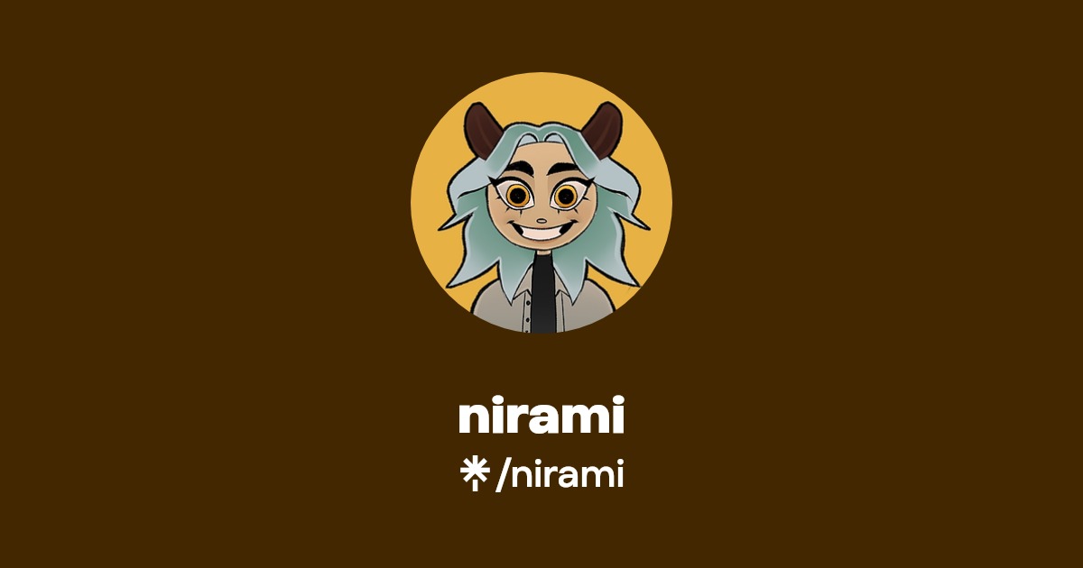 nirami | Instagram, TikTok, Twitch | Linktree